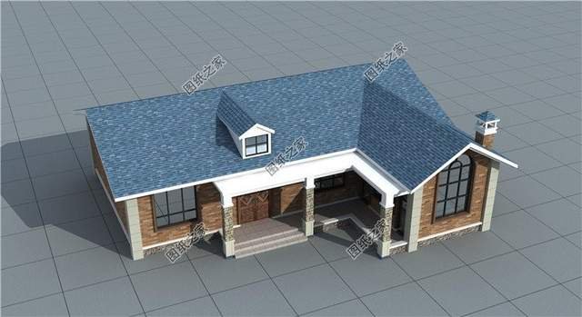 鄉(xiāng)村別墅一層設(shè)計(jì)圖紙，回老家蓋如此舒適比高層更實(shí)用