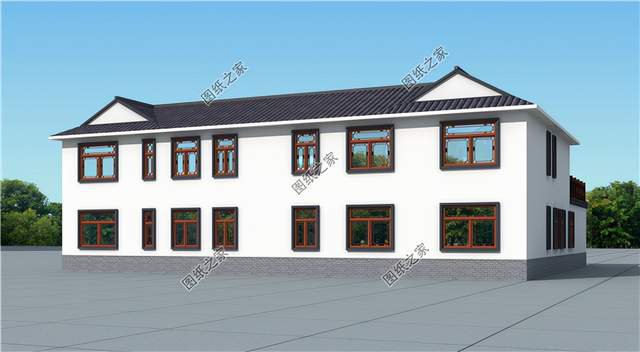 中式合院設計，高低有序，層次分明享受鄉村純樸生活