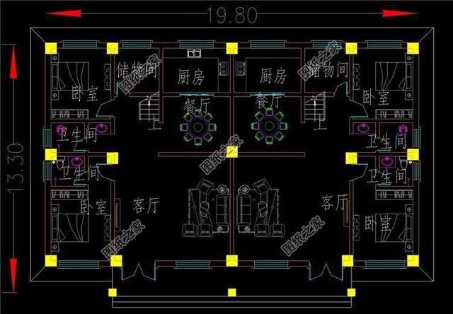 農村兄弟雙拼別墅，超美膩的新中式風格，大氣靚麗