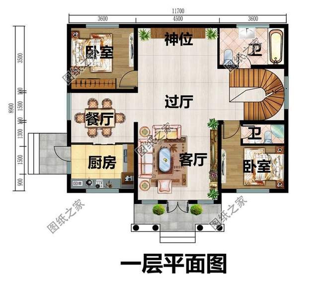 歐式雙層別墅設計圖，大氣又內斂，量身定制的好房型
