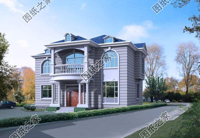 歐式雙層別墅設計圖，大氣又內斂，量身定制的好房型