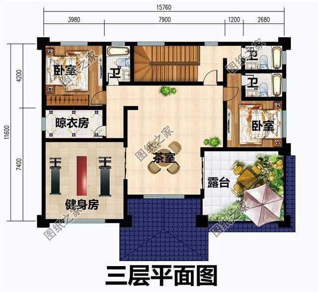 歐式豪華別墅設(shè)計圖，尊貴典雅，無限享受