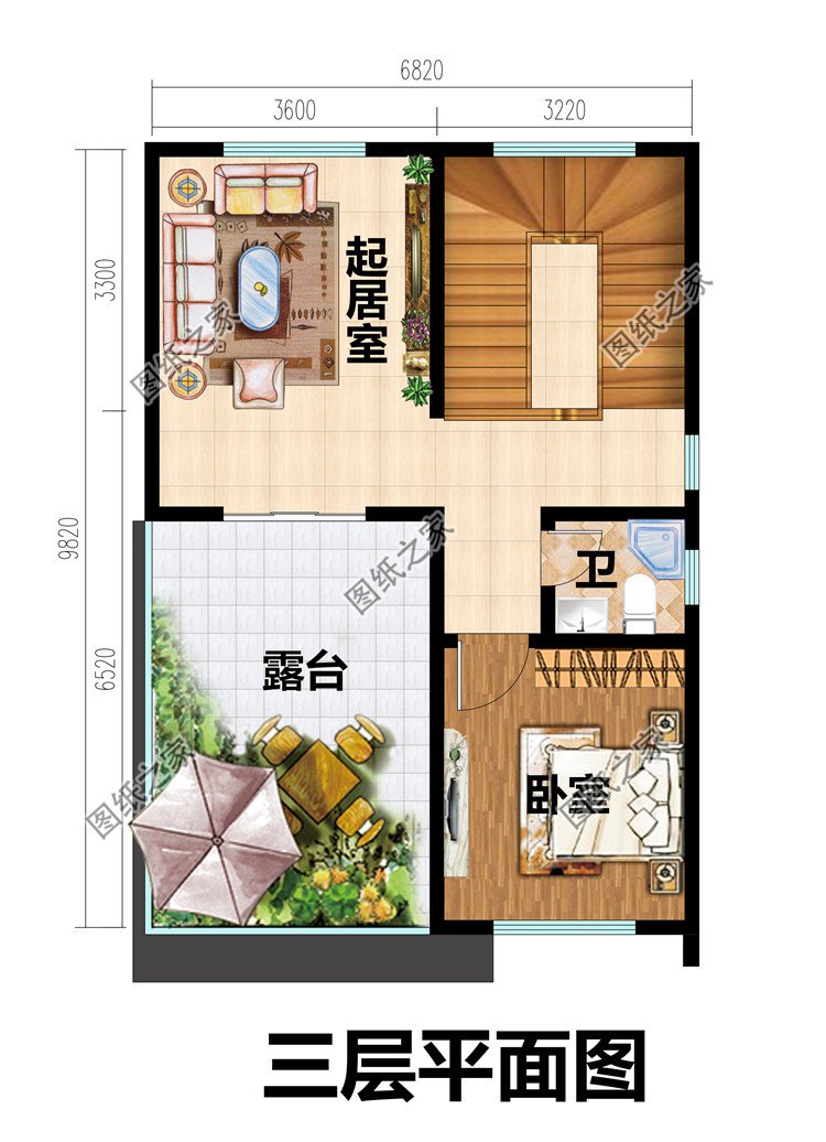 三層現(xiàn)代風(fēng)格別墅設(shè)計圖