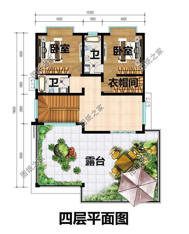 高端四層別墅設計圖，給你一個五星級的家