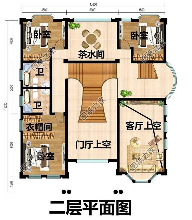 高端四層別墅設計圖，給你一個五星級的家