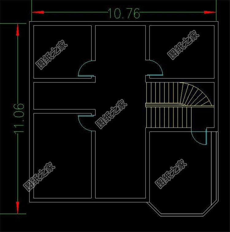 二層半別墅設(shè)計(jì)，優(yōu)雅永不過(guò)時(shí)，回老家建房就選它