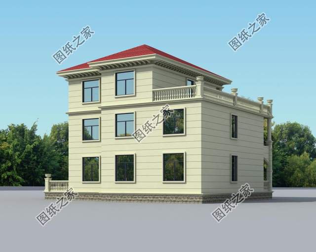 別墅帶地下室設計圖，鄉下建房不比城市差，回鄉建房選它