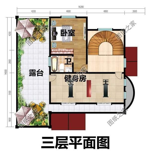 別墅帶地下室設計圖，鄉下建房不比城市差，回鄉建房選它