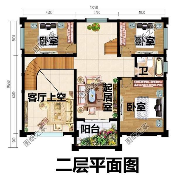 別墅帶地下室設計圖，鄉下建房不比城市差，回鄉建房選它