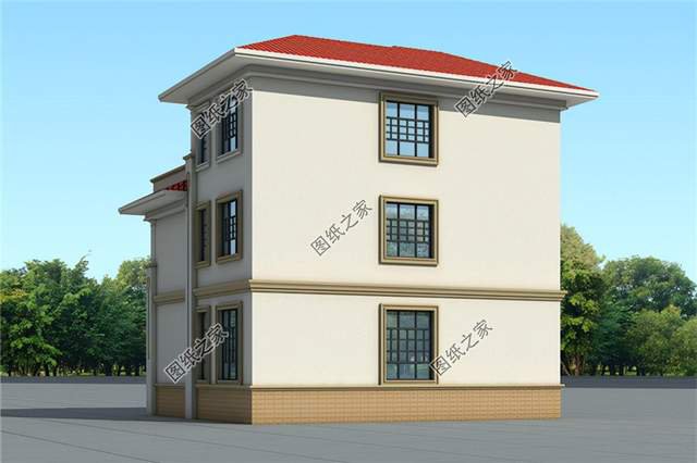 現(xiàn)代化簡(jiǎn)潔的住宅設(shè)計(jì)圖，新時(shí)代自建房，舒適的生活體驗(yàn)