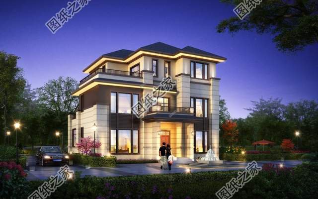 成功人士的巔峰住宅，外型雄偉，滿滿的設計感，彰顯別墅質感