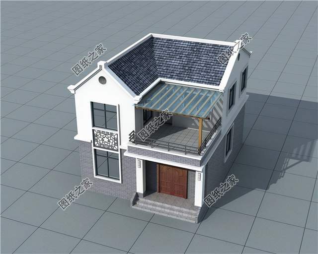 小型二層別墅設計，小而溫馨，過著悠閑的鄉間時光