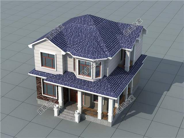 小型二層別墅設計，小而溫馨，過著悠閑的鄉間時光