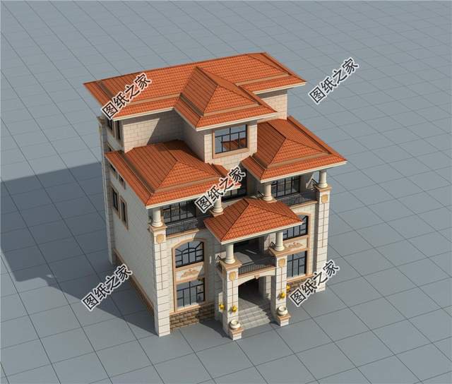 面積120平四層洋房，高層住宅為家人帶來高品質的生活品質