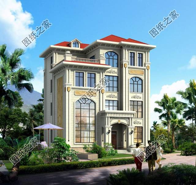 面積120平四層洋房，高層住宅為家人帶來高品質的生活品質