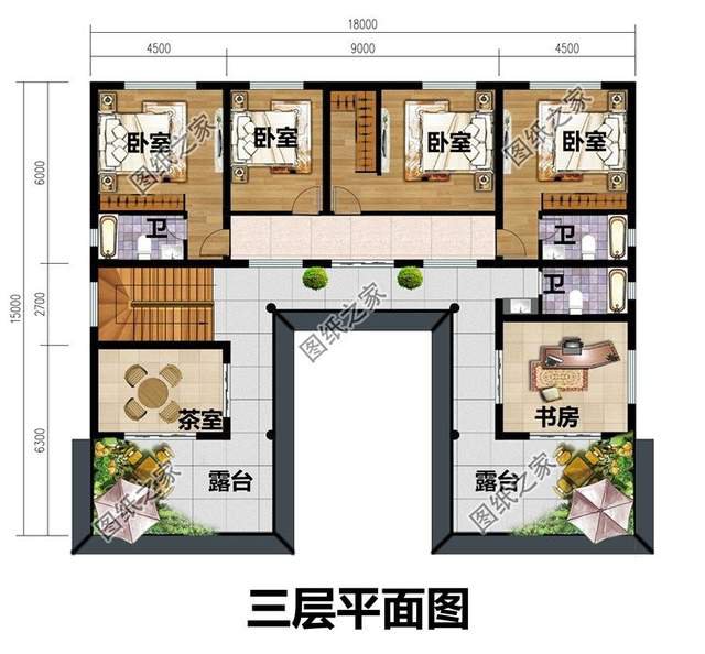 仿古別墅設計，震撼感撲面而來，顛覆您對農村自建房的認知