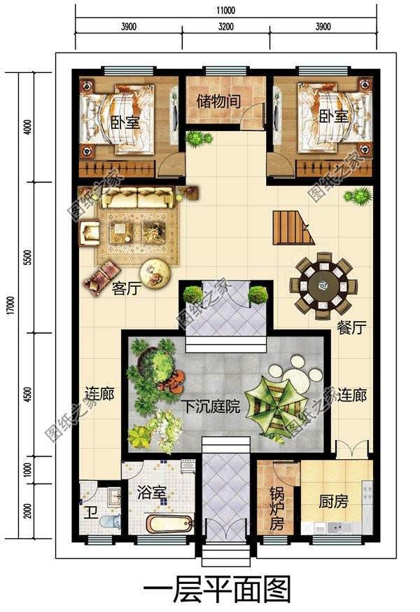 傳統中式庭院別墅設計，住在里面能夠讓你回味精致的中國風