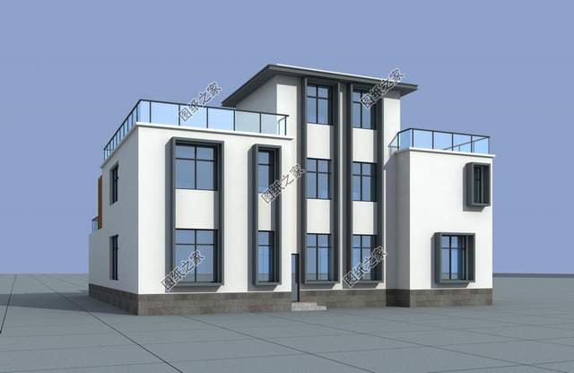 現(xiàn)代化房屋設(shè)計(jì)，外觀造型新穎時(shí)尚，專為年輕人打造