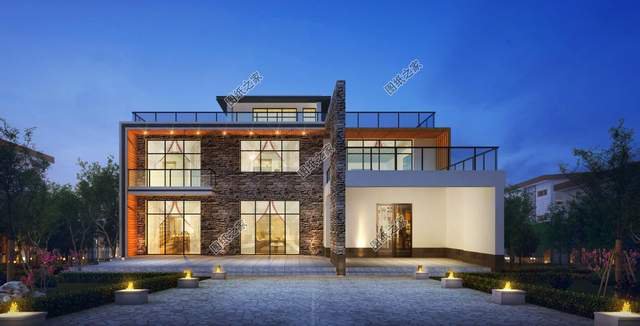 現(xiàn)代化房屋設(shè)計(jì)，外觀造型新穎時(shí)尚，專為年輕人打造