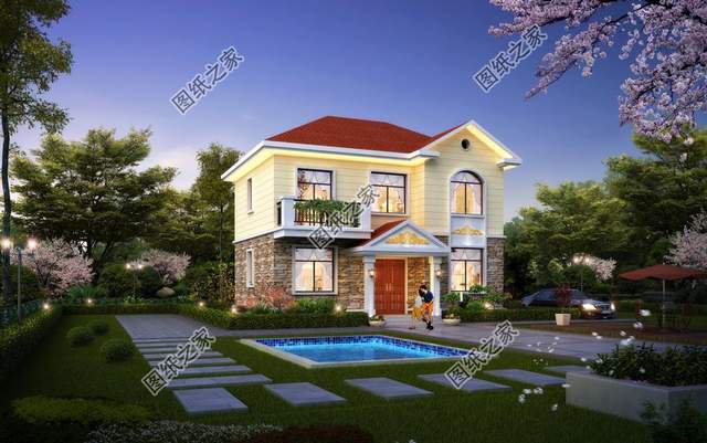 15萬左右農(nóng)村二層別墅，整體淡雅舒適，造價經(jīng)濟(jì)實惠