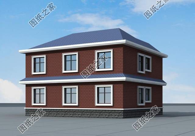 二層半農村自建房設計，大氣精巧不乏舒適，堪稱夢想家園