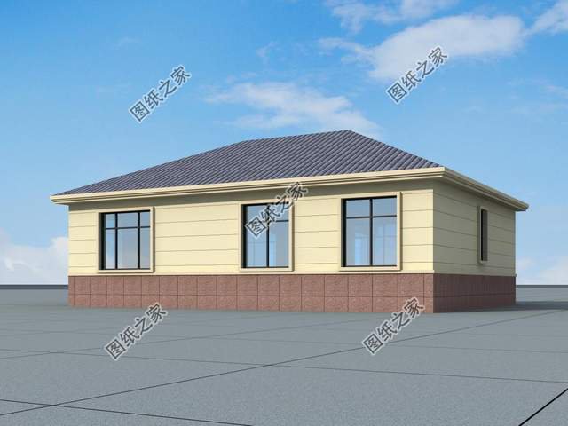 農(nóng)村一層舒適自建房屋，具有鄉(xiāng)村風(fēng)情的精致別墅，遠(yuǎn)離了都市塵囂