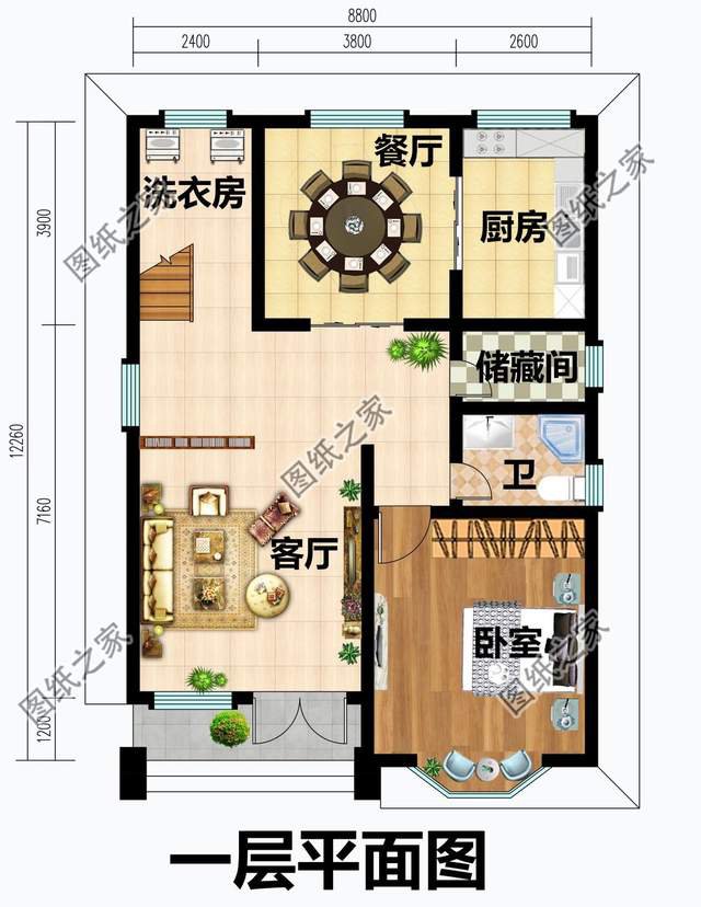 現代簡約三層自建房設計，帶陽光房配置，別有一番天地