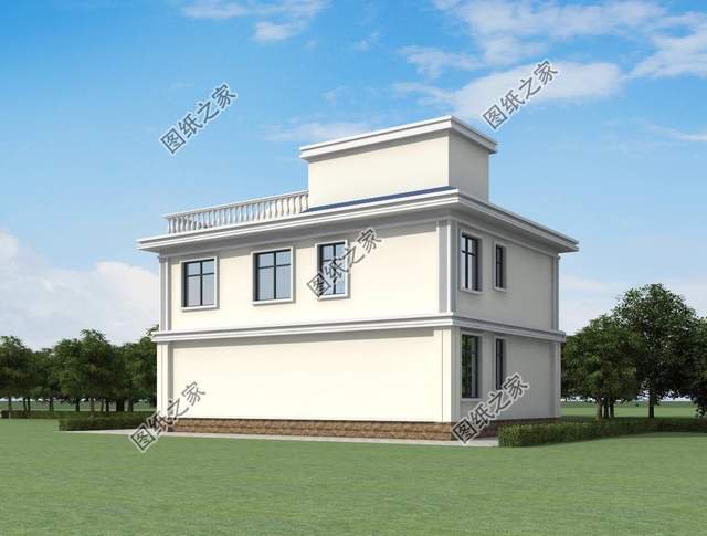 方正簡約風二層別墅怎么設計才能大氣時尚又好看呢？