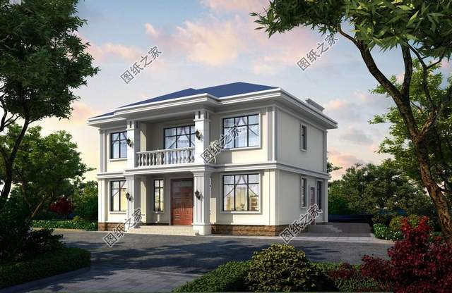 方正簡約風二層別墅怎么設計才能大氣時尚又好看呢？