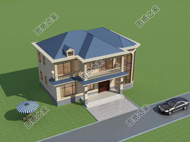 進深10米二層農村自建房，房子和陪伴是這世間最好的避風港