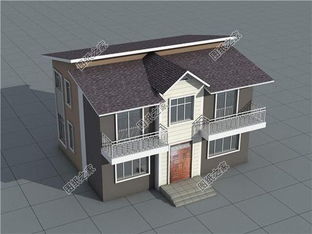 新農村二層小別墅設計，戶型規(guī)整、功能齊全、施工簡易