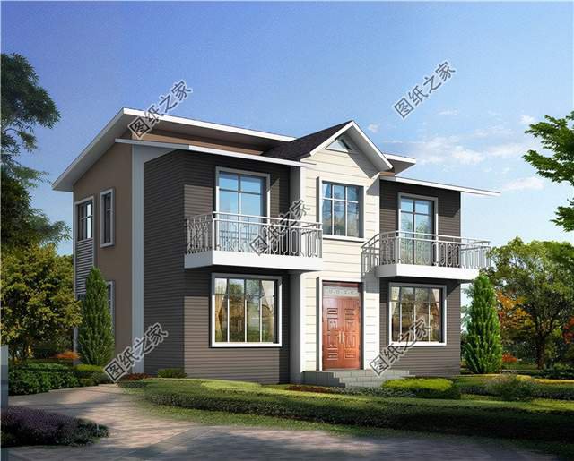 新農村二層小別墅設計，戶型規(guī)整、功能齊全、施工簡易