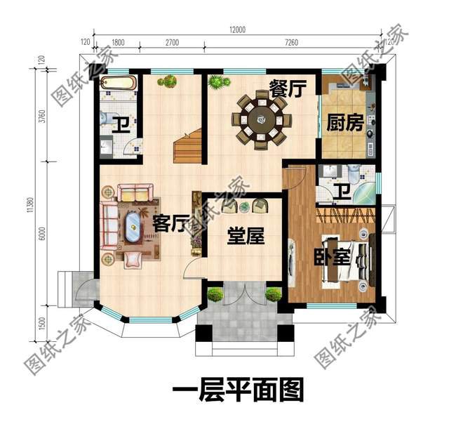三層歐式住宅設計圖，高層設計凸顯歐式氣勢，浪漫氣質飆升