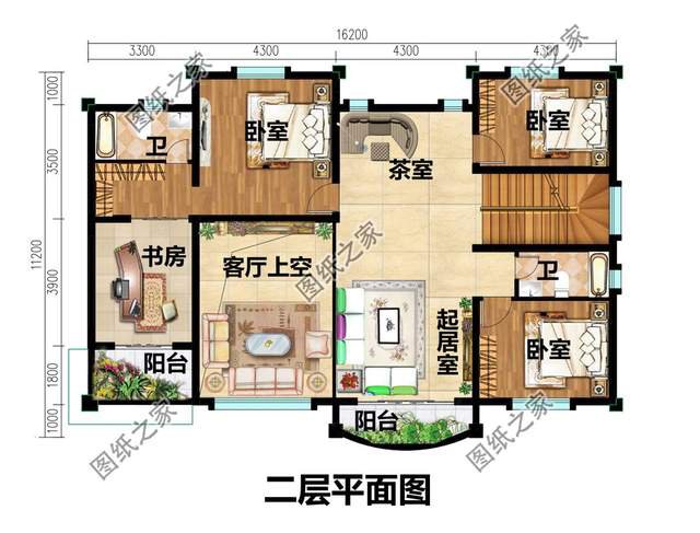 三層別墅設計圖紙，建房選擇對了好戶型，鄰居都羨慕