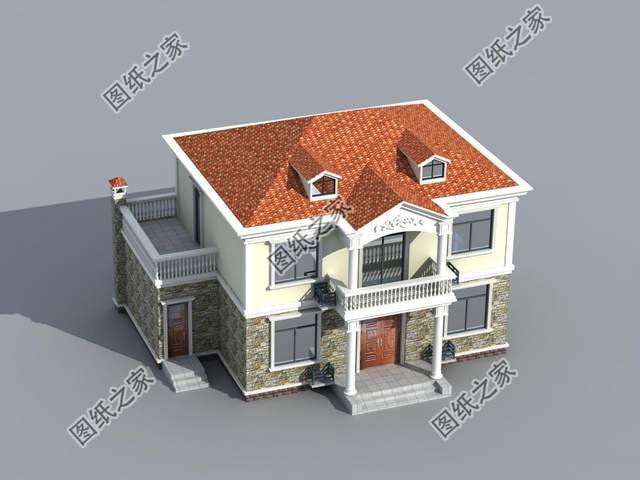 農(nóng)村二層帶獨立廚房的小樓房，建造個別墅不比城里差