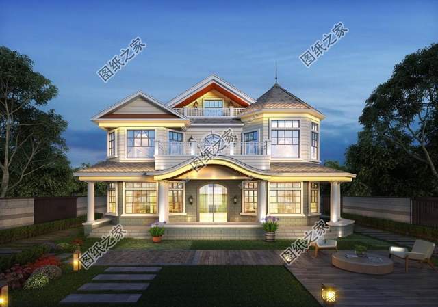 巴洛克二層半農村別墅，動人心魄的藝術效果，帶來強烈的視覺享受