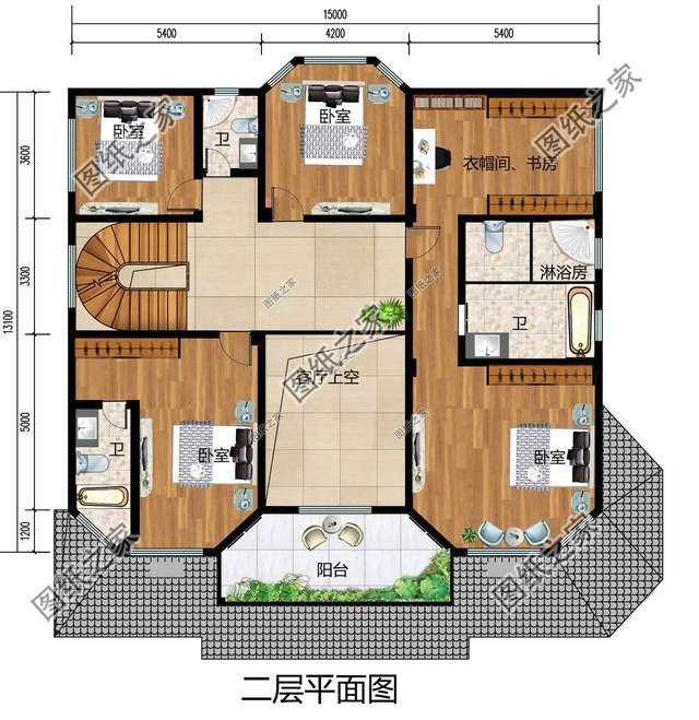 巴洛克二層半農村別墅，動人心魄的藝術效果，帶來強烈的視覺享受
