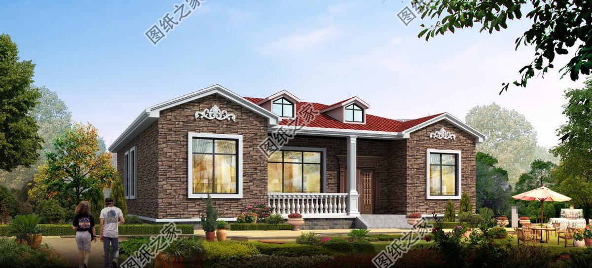 農村別墅養老房型設計，為父母建一棟，房美情深孝意滿滿