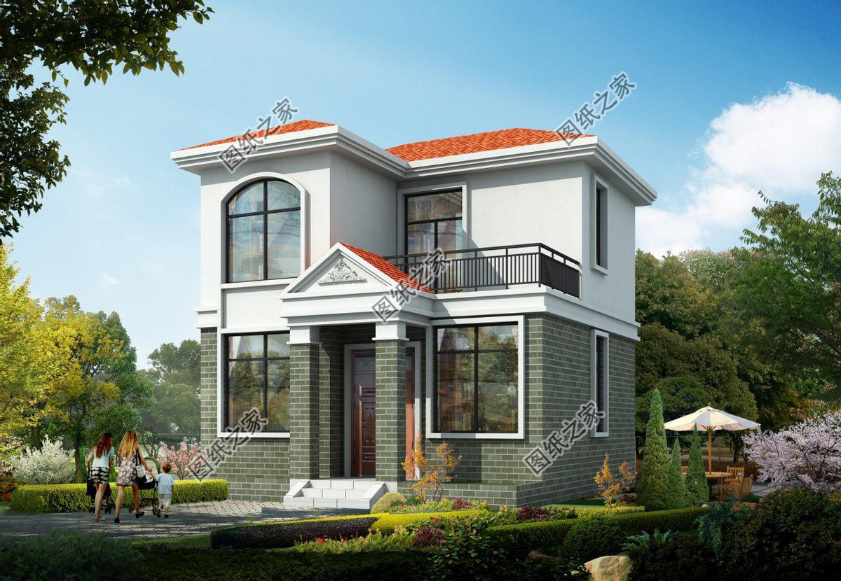 農村簡單二層別墅，純純的舒適愜意農村生活