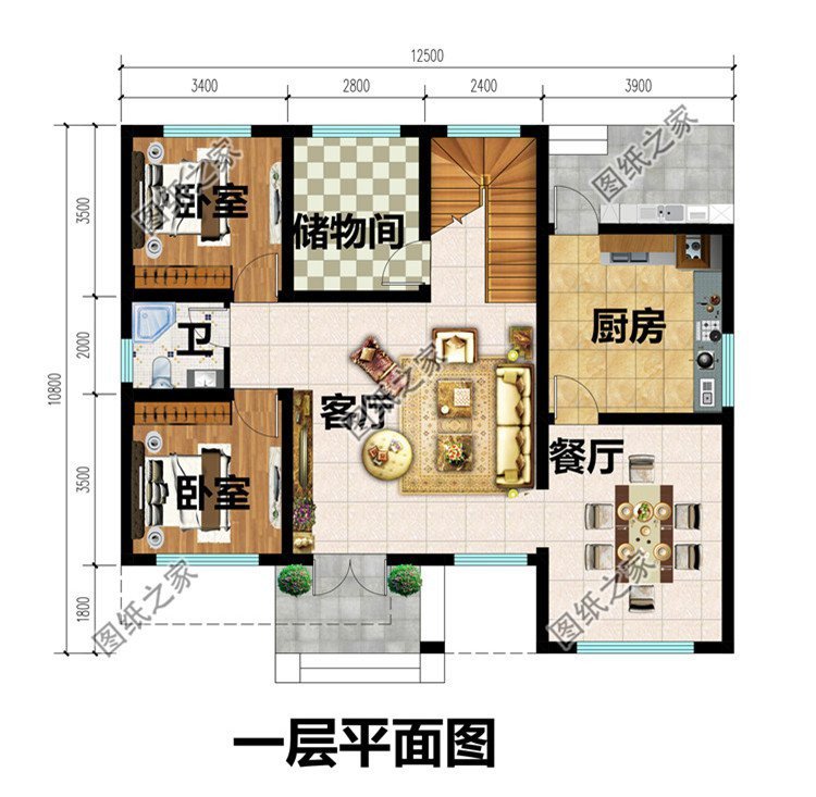 現(xiàn)代別墅設(shè)計方案及效果圖，好看實用，回老家度假最為合適