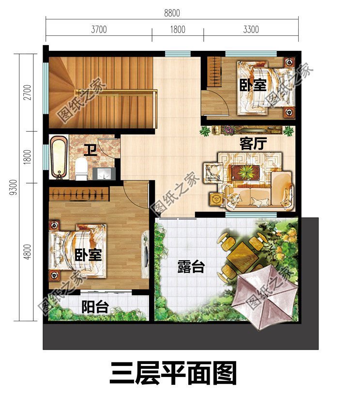 現(xiàn)代別墅設(shè)計方案及效果圖，好看實用，回老家度假最為合適
