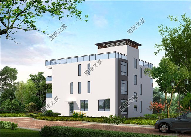 現(xiàn)代別墅設(shè)計方案及效果圖，好看實用，回老家度假最為合適