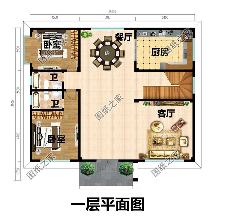現(xiàn)代別墅設(shè)計方案及效果圖，好看實用，回老家度假最為合適