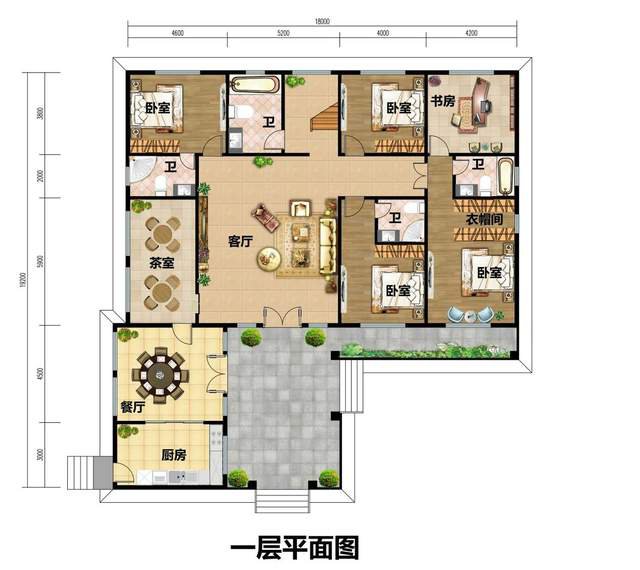 一層養老房別墅，造價經濟實惠，好看還實用