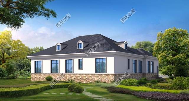 一層養老房別墅，造價經濟實惠，好看還實用