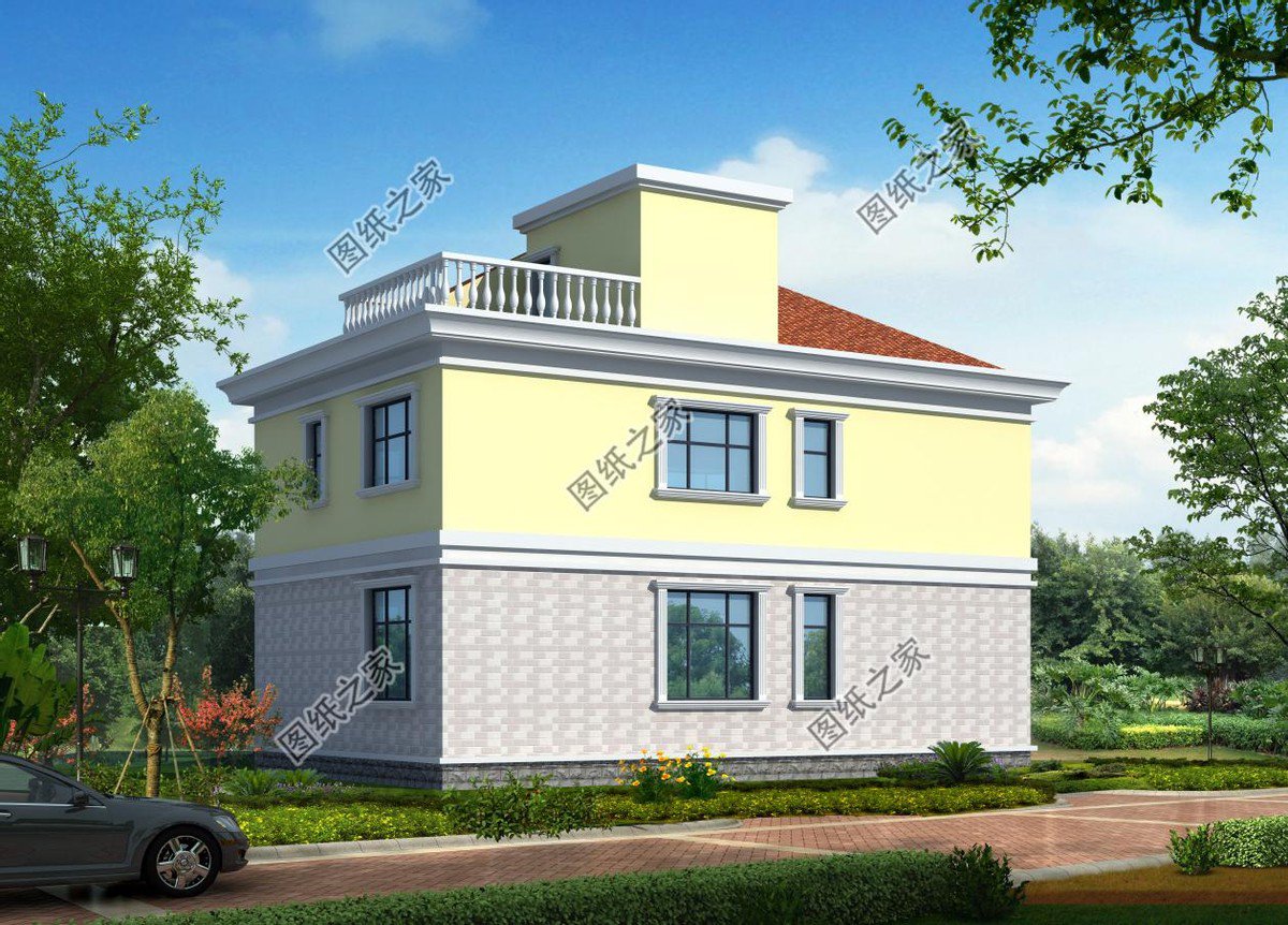 高顏值的5款自建房，外觀造型魅力十足，內部布局也有精彩的表現