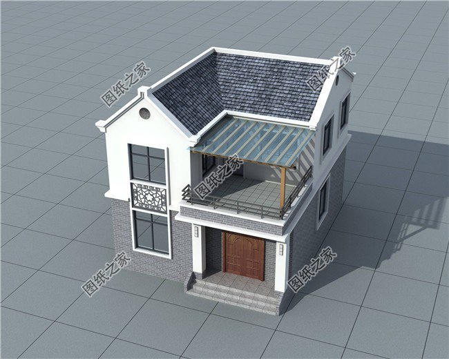 混搭風格農村別墅，集百家之長，提升家庭幸福感