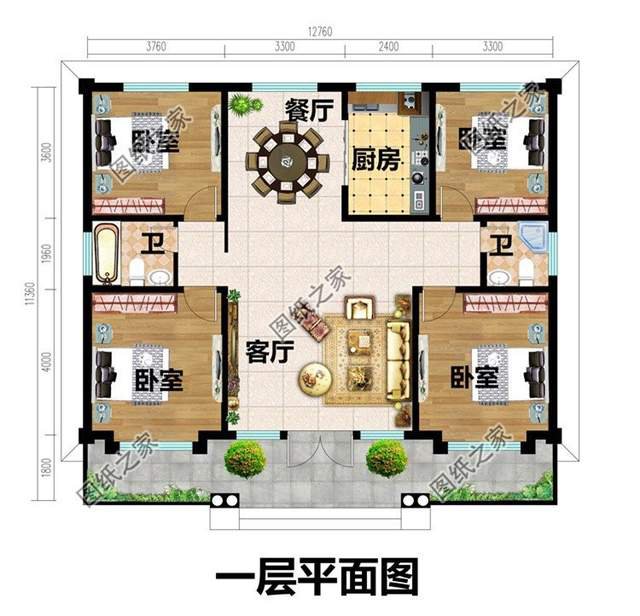 5款經(jīng)典戶型農(nóng)村自建房，蓋上一棟保證讓你瘋狂迷戀上農(nóng)村