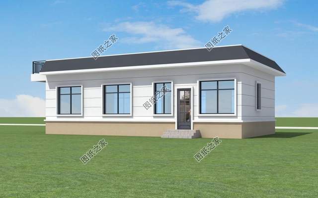 最實用的一層別墅，簡單又好看安逸舒適，是北方建房的首選