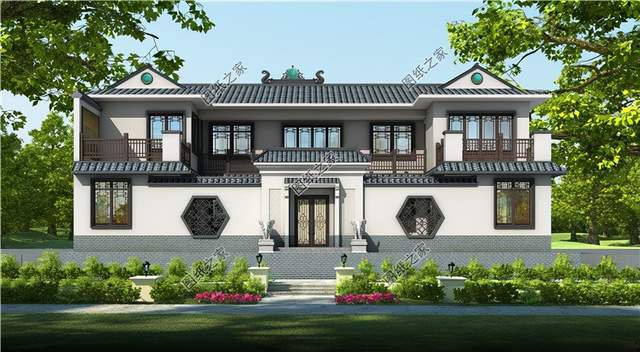 滿滿國風的中式合院住宅，用現代的方式繼承傳統